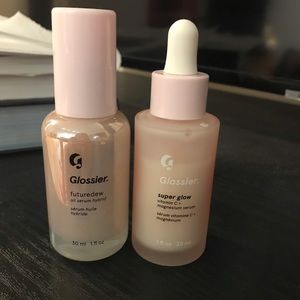 Glossier future dew and super glow